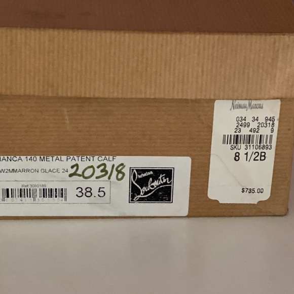 CHRISTIAN LOUBOUTIN BIANCA PUMP